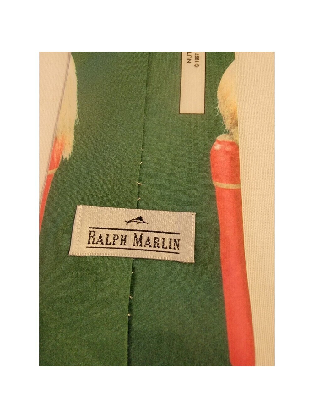 Vintage 1997 Ralph Marlin Nutcracker Men's Tie NWT - Christmas - Picture 3 of 4